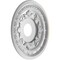 Ekena Millwork Baltimore PVC Medallion (Canopies up to 6 1/2"), 16"OD x 3 1/2"ID x 1"P, Satin Smokey Beige CMP16BAGBE - alternate 2